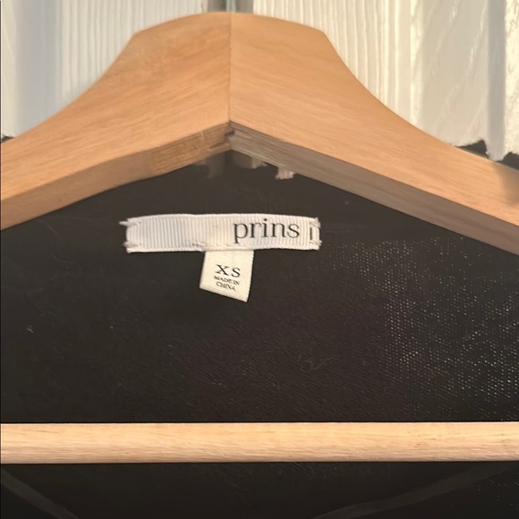 Black Cashmere Blend Wrap Sweater - Picture 2 of 3